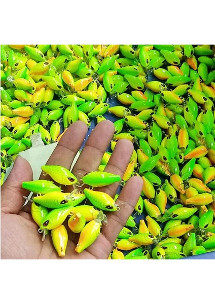 4.5cm-K Tarzı Sealurer Balıkçılık Cazibesi 3.5cm 2g Mini Crankbaits Mikro Sert Pesca Yapay Yemler Mini Cazibesi Minnow Minik Yem (Yurt Dışından) fiyatları