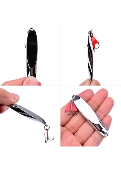10G Gümüş Tarzı G Metal Er Kaşık Balıkçılık Cazibesi Sert Yemler Sequins Gürültü Madeni Pul Tüylü Tiz Kanca Olta Takımı (Yurt Dışından) modelleri
