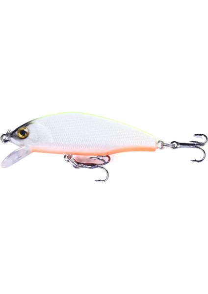 No.2 Tarzı 5cm 3.1g Mking Minnow Balıkçılık Cazibesi Lazer Sert Yapay Yem Aydınlık Wobblers Pike Sazan Yem Crankbaits Olta Takımı (Yurt Dışından)