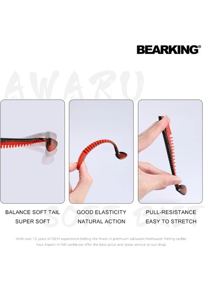 Col.a Stili 80MM10 Adet Bearkıng 5cm 8cm 9.5cm 11CM Balıkçılık Lures Yumuşak Cazibesi Yapay Yem Predator Turna ve Bas Için Pisliklerle Mücadele (Yurt Dışından)