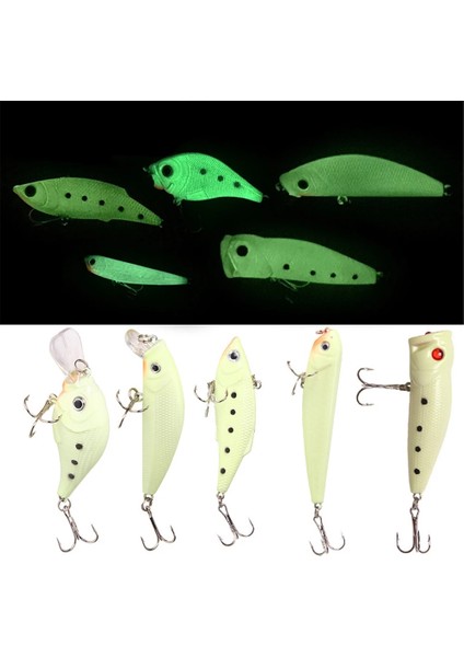 2 - Kalem Tuzağı Stili Yapay Balıkçılık Cazibesi Wobbler Aydınlık Glow Asma Minnow Crankbaits Vıb Kalem Wobblers Sert Yemler Batan Lures Pesca (Yurt Dışından) fiyatları