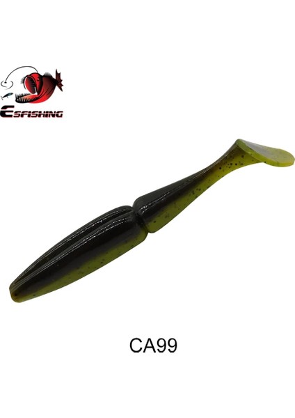 CA99 Stili 200MM 2 Adet Esfıshıng Kolay Parlatıcı Shad Li Lures Pesca Balıkçılık Yumuşak Lures Silikon Yem Wobblers Leurre Souple (Yurt Dışından)
