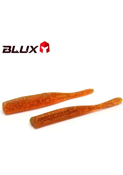 Renk C Stili 2.3in 12 Adet Blux Yeni Dart Solucan Yumuşak Yem Jighead Silikon G Balıkçılık Cazibesi Tuzlu Su Tatlısu Levrek Yapay Mücadele (Yurt Dışından)
