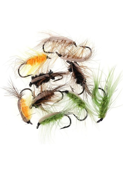 6 Adet YK0183G Tarzı 6 Adet Balıkçılık Lures Sinek Geyik Saç Böceği Alabalık Sinek Balıkçılık Sinek Yemi #12 Yünlü Solucan Kahverengi Caddis Perisi Balıkçılık Cazibesi (Yurt Dışından) indirimleri