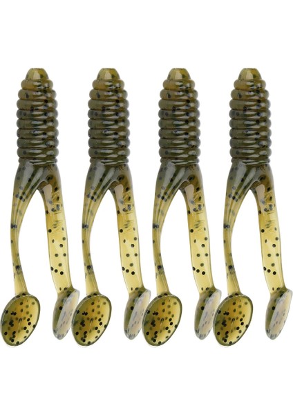 Renk A 10 Adet 1g Tarzı Büyük Indirim! mm Veya mm Yüzme Çift Kürek Kuyruk Yumuşak Yemler Swimbaits Sazan Bas Pike Için Yumuşak Balıkçılık Cazibesi (Yurt Dışından) fiyatları