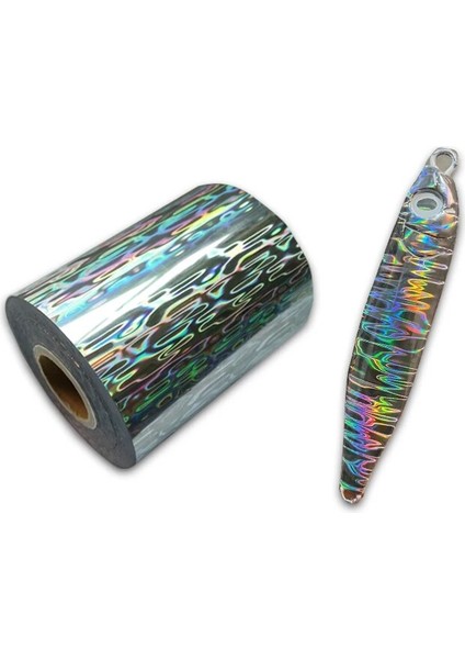 K Tarzı 10CM 3.93 Inç Balıkçılık Cazibesi Jigs Yemler Için Renkli Sıcak Damgalama Folyo Kaşık Kağıt 8c Inç Geniş (Yurt Dışından) fırsatları