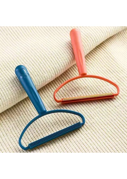Mavi Stil Mini Taşınabilir Lint Remover Fuzz Kumaş Tıraş Makinesi Halı Ceket Kazak Elbise Kabarık Kumaş Tıraş Makinesi Fırça Temiz Aracı Kürk Sökücü (Yurt Dışından)
