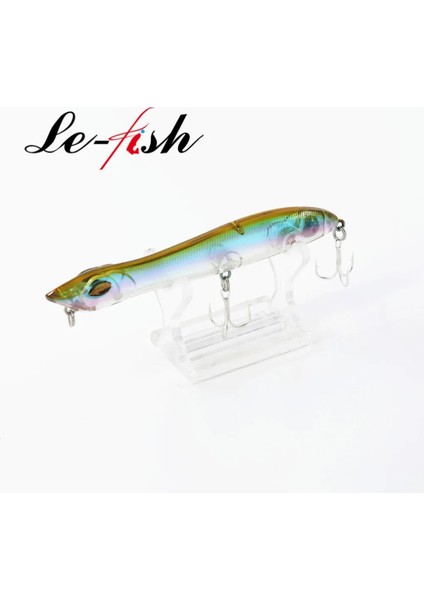 Renk L Tarzı 105MM 10.5g Le Balık Yeni Balıkçılık Cazibesi Yemler Yüzey G 10.5g 10G Üst Su Popper Yılan Kafası Wobbler (Yurt Dışından) fiyatları