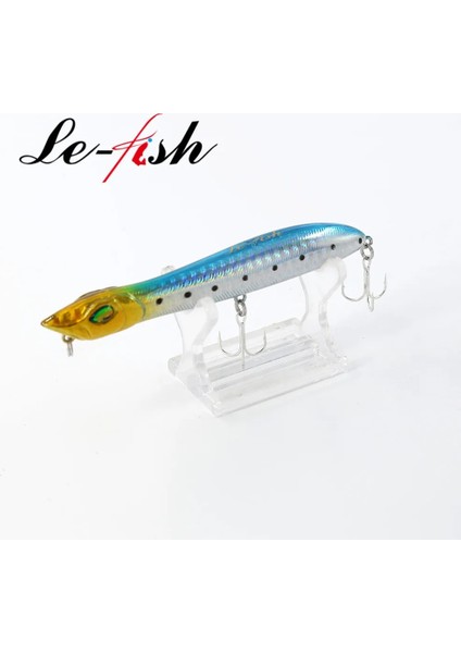 Renk L Tarzı 105MM 10.5g Le Balık Yeni Balıkçılık Cazibesi Yemler Yüzey G 10.5g 10G Üst Su Popper Yılan Kafası Wobbler (Yurt Dışından) indirimleri