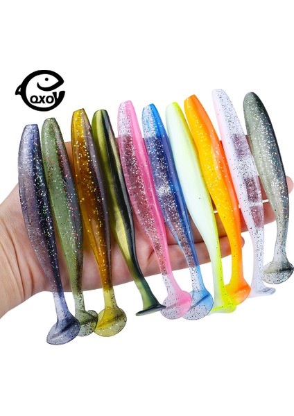 K Tarzı 10 cm Qxo Lot 7cm 10CM 13CM Yumuşak Solucan Lures Silikon Yem Deniz Balığı Pva Swimbait Wobblers Mal Balıkçılık Için Yapay Mücadele (Yurt Dışından)