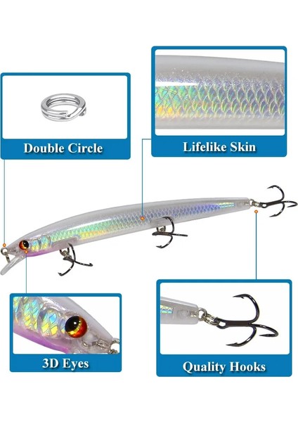 No.1 Tarzı .4g 13.5cm Uçan Adam Yüzen Bir Lazer Fırlatıyor Balıkçılık Yemleri Wobbler Yüzen Trolling Yapay Yem Crankbait Sazan (Yurt Dışından)