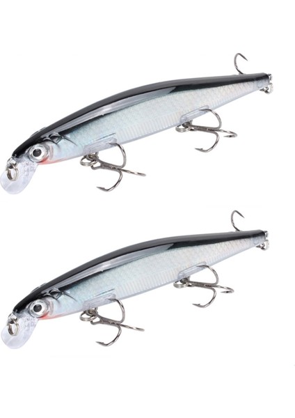 No.2 Tarzı Minnow Balıkçılık Cazibesi 11CM 7.5cm Batan Wobblers Pesca Yapay Sert Yem 3 Kanca Crankbait Bas Sazan Lures Olta Takımı (Yurt Dışından) fiyatları