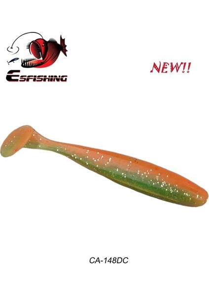 CA148DC Stili 100MM 6 Adet Esfıshıng Es Kolay Parlatıcı Balık Tutma Yemleri Yumuşak Yem Büyük Alabalık Yemleri Cazibesi Crankbait Iscas Yapay Pesca (Yurt Dışından)