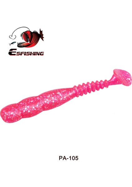 PA105 Stili 50MM 12 Adet Esfıshıng Sıcak Cazibesi Kaya Viber Shad G 8g Kaya Parlatıcı Balıkçılık Cazibeleri Deniz Yemi Yumuşak Cazibesi Alabalık Çipura Yemi Pesca (Yurt Dışından)