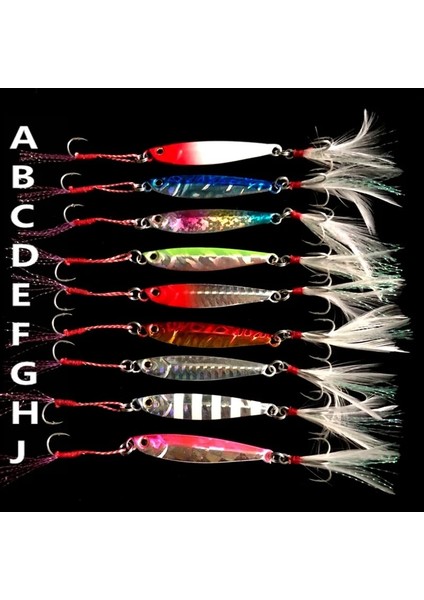 D Sarı Stil 7g Balıkçılık Glow Jigs 15G.5CM 7gggg Jigbait Cazibesi Shore Cast Decoys Metal Yem Yapay Lureece Satış (Yurt Dışından)