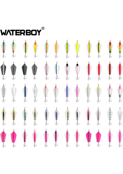 Renk 20 Tarzı 3.5cm 7g Waterboy Şeytan Balık Tutma Yemi Tuzlu Su 3.5cm 5.2cm 5.5cm 7cm Canberra Killer Tasmaniaer Somon Pike Walleye Bass Cazibesi (Yurt Dışından) modelleri