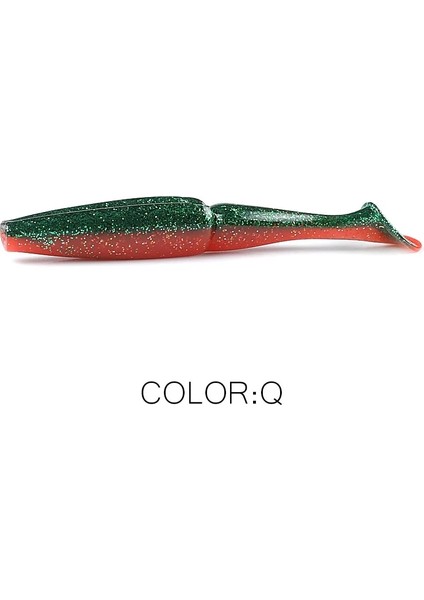 Q Stili 73MM 10 Adet Süperkıta Sıcak Balıkçılık Cazibesi Yumuşak Yem Profesyonel Cazibesi Çılgın Li Sazan Yapay Wobblers (Yurt Dışından)