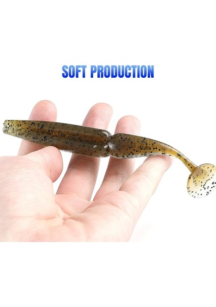 Q Stili 73MM 10 Adet Süperkıta Sıcak Balıkçılık Cazibesi Yumuşak Yem Profesyonel Cazibesi Çılgın Li Sazan Yapay Wobblers (Yurt Dışından) modelleri