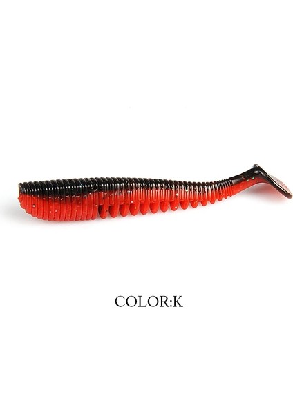 Col.k Stili 80MM10 Adet Bearkıng 5cm 8cm 9.5cm 11CM Balıkçılık Lures Yumuşak Cazibesi Yapay Yem Predator Turna ve Bas Için Pisliklerle Mücadele (Yurt Dışından)