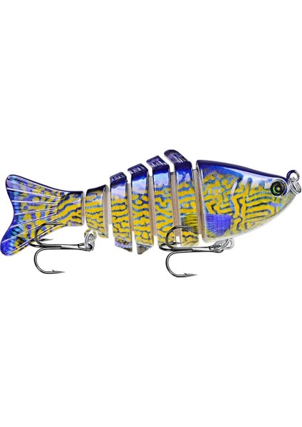No.8 Stili 1 Adet Balıkçılık Cazibesi Çok Bölümlü Wobblers Pike Sert Baitg Yapay Minnow Crankbait Trolling Levrek Sazan Olta Takımı (Yurt Dışından) indirimleri