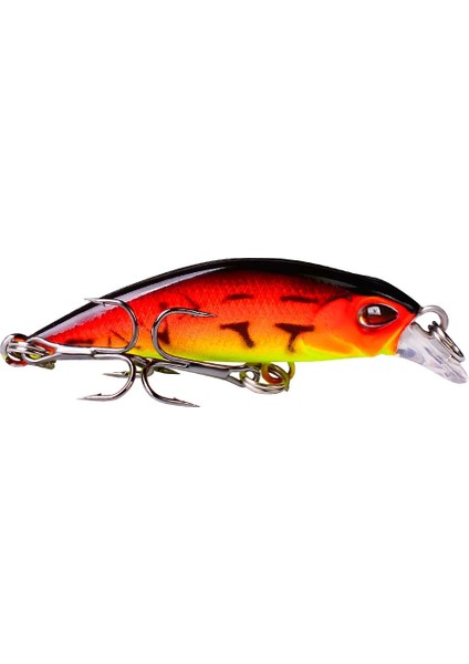 No.2 Tarzı Sert Yem 1 Adet Balıkçılık Lures Minnow Yüzen Wobbler Balıkçılık BAIT54MM Yapay Sert Yem Pike Pesca Sazan Levrek Jig Cazibesi Olta Takımı (Yurt Dışından)