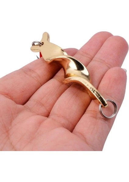 Altın Tarzı 10G 6cm 1 Adet Altın Gümüş 10G 14G 21G 28G Dönen Metal Er Kaşık Balıkçılık Cazibesi Yemler Alabalık Pike Pesca Balık Tiz Kanca Mücadele (Yurt Dışından)