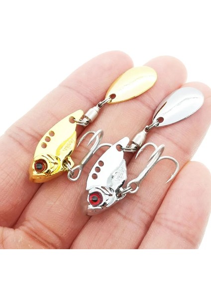 Altın Tarzı 5g Spinner Balıkçılık Lures Wobblers Pullu Kaşık Crankbaits Yapay Kolay Parlatıcı Vıb Sinek Balıkçılık Için Yemler Alabalık Pesca (Yurt Dışından)
