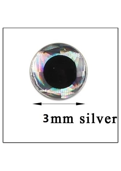 C Stili Lot Balıkçılık Cazibesi Gözler Hologram Simülasyon Fly Fishing Minnow Yapay Balık Dıy Göz Olta Takımı (Yurt Dışından)
