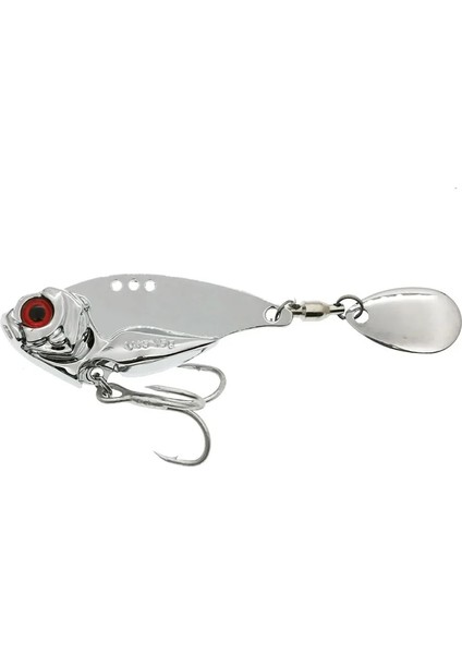 Gümüş Tarzı 10G Spinner Balıkçılık Lures Wobblers Pullu Kaşık Crankbaits Yapay Kolay Parlatıcı Vıb Sinek Balıkçılık Için Yemler Alabalık Pesca (Yurt Dışından)