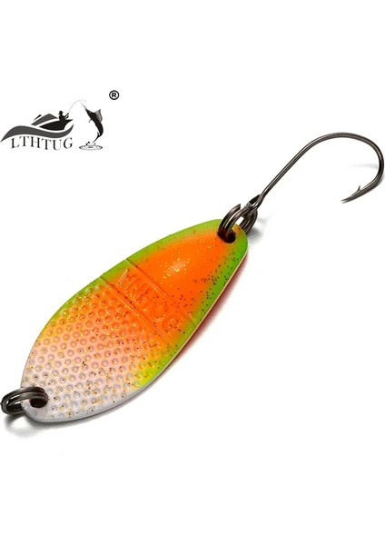 J Tarzı Peche Leurre Lthtug Pesca Dohna Kaşık 2.5g Renkli Kaşık Yem Bakır Akışı Metal Balıkçılık Cazibesi Alabalık Chub Levrek Somon (Yurt Dışından) fiyatları