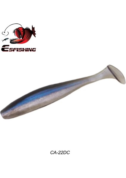 CA22DC Stili 125MM 5 Adet Kesfıshıng Es Kolay Parlatıcı Shad Balıkçılık Cazibesi Yumuşak Yem Pesca Sazan Balık Tutma Tuzu Yeni Yem (Yurt Dışından)