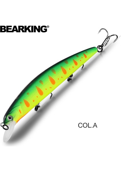 Bir Stil Bearking 11CM 17G Dalış Süper Ağırlık Sistemi Uzun Döküm Sp Minnow Yeni Model Balıkçılık Sert Yem Si Sallananları Cezbeder (Yurt Dışından)
