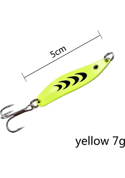Sarı Stil Alabalık Kaşık Balıkçılık Cazibesi Yem Wobblers Jig Lures Pesca Isca Yapay Vıb Sequins Sazan Olta Takımı Için Sert Yemler (Yurt Dışından)