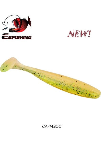 CA149DC Stili 50MM 20 Adet Kesfıshıng Es Kolay Parlatıcı Shad Balıkçılık Cazibesi Yumuşak Yem Pesca Sazan Balık Tutma Tuzu Yeni Yem (Yurt Dışından)