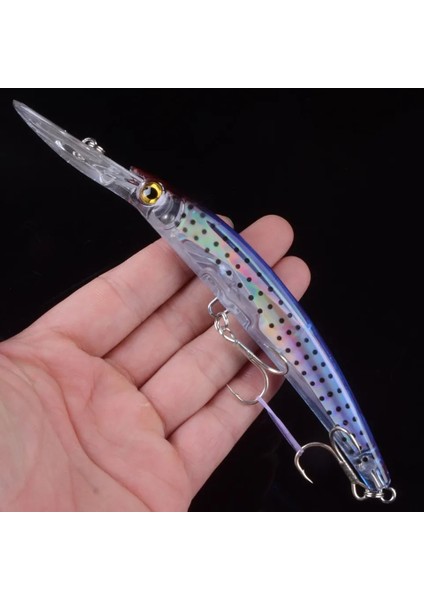 U Tarzı M 24G Wobbler Balıkçılık Cazibesi Büyük Crankbait Minnow Peche Bas Trolling Yapay Yem Turna Sazan Lures Peche Olta Takımı (Yurt Dışından) fiyatları