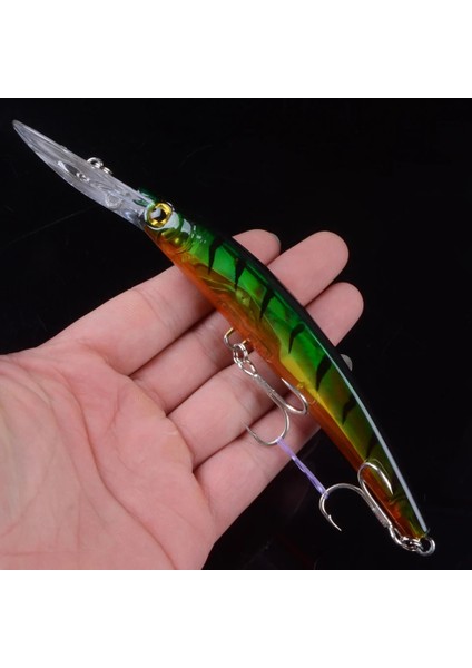 U Tarzı M 24G Wobbler Balıkçılık Cazibesi Büyük Crankbait Minnow Peche Bas Trolling Yapay Yem Turna Sazan Lures Peche Olta Takımı (Yurt Dışından) modelleri