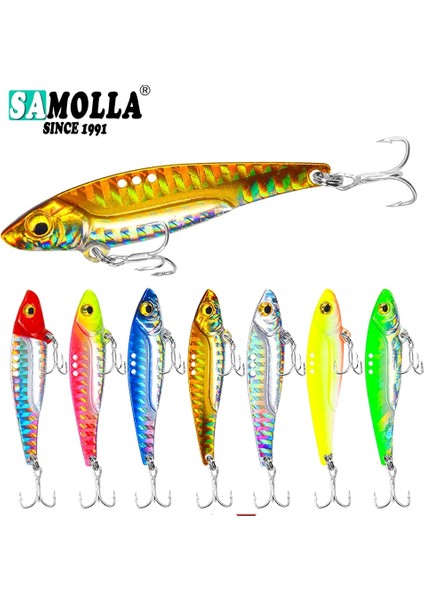Sarı Stil 16 Gram Metal Vib Balıkçılık Cazibesi Ağırlıkları Uzun Atış Yuvaları Kanca Metal Jig Articulos De Pesca Isca Yapay Bas Yemi Derin Deniz Balıkçılığı (Yurt Dışından)