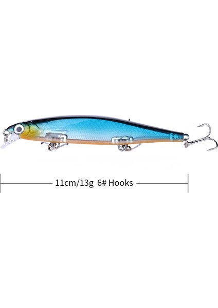 No.5 Tarzı Gg Swimbaits Bas Büyük Balık Crankbaits Balıkçılık Cazibesi Batan Pike Minnow Olta Takımı Için Yüzen Wobblers (Yurt Dışından) modelleri