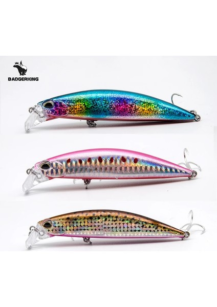 Gökkuşağı Tarzı 30G Sığ Dalış Wobblers Minnow Pislikbait Balıkçılık Cazibesi Krank Yemi Balıkçılık Için Sahte Yem (Yurt Dışından) indirimleri