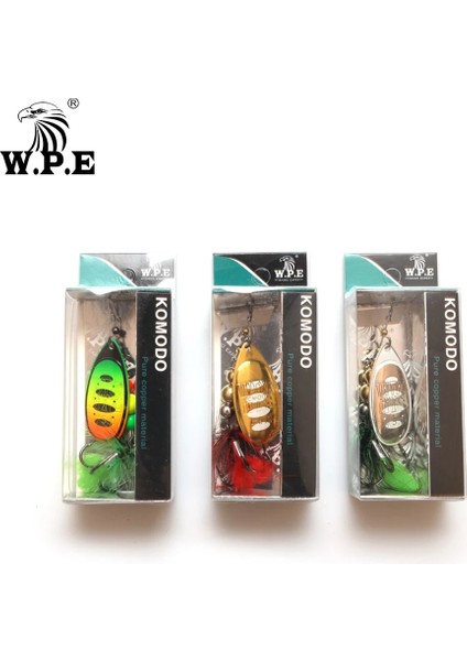 Ft1 Stili 11.1g Wpe Komodo Er Cazibesi 11.1g.9g Metal Balıkçılık Cazibesi Yapay Sert Yem Tüy Kaşığı Olta Takımı Crankbait Pike (Yurt Dışından)