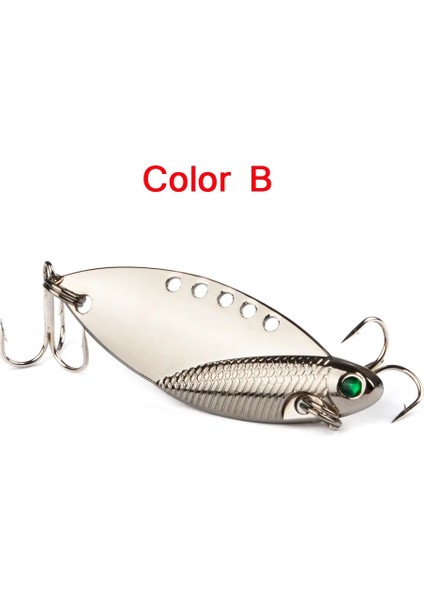 No.1 Tarzı Metal Vıb Lures 6cm 11G Canlı Titreşimler Kaşık Cazibesi Balıkçılık Yemi Bas Yapay Sert Yem Ağustosböceği Cazibesi Vıb Yem 3D Gözler (Yurt Dışından) fırsatları