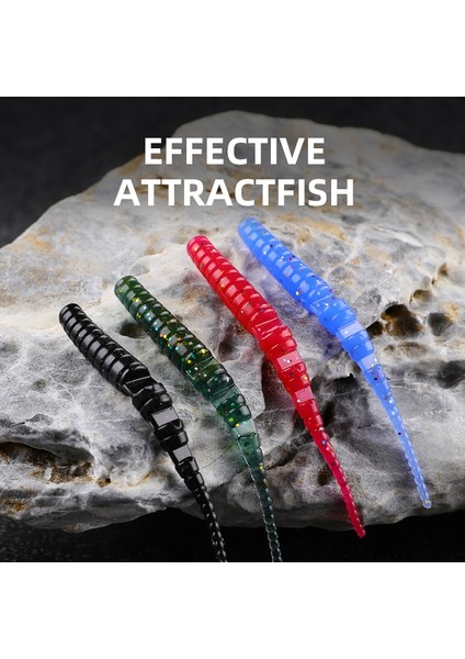 Col.k Stili 50MM 35 Adet Bearkıng Polaris 4cm 5cm Balıkçılık Lures Yumuşak Cazibesi Minnow Yapay Yem Predator Turna ve Bas Için Pisliklerle Mücadele (Yurt Dışından)