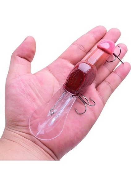 E Stili Wdaıren Dick Rattle Büyük Minnow Çıngıraklı Wobblers Pike Sea Kış Sahte Balıkçılık Lures Trolling Crankbait Yapay Sert Yem (Yurt Dışından) indirimleri