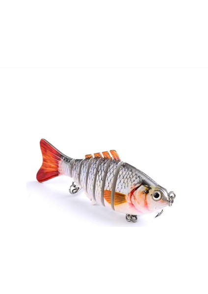 No.12 Tarzı 1 Adet Eklemli Çok Bölümlü Balıkçılık Cazibesi 10CG Wobbler Crankbait Yapay Sert Yem Swimbait Trolling Sazan Olta Takımı (Yurt Dışından) fiyatları