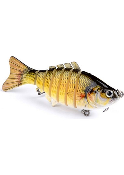 No.12 Tarzı 1 Adet Eklemli Çok Bölümlü Balıkçılık Cazibesi 10CG Wobbler Crankbait Yapay Sert Yem Swimbait Trolling Sazan Olta Takımı (Yurt Dışından) indirimleri