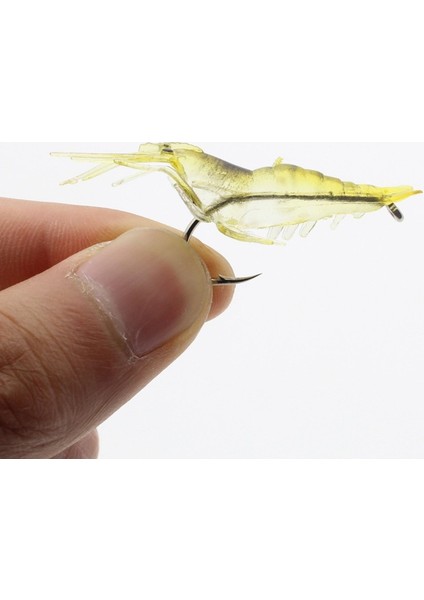 Parlak Hiçbir Kanca Tarzı Isca Yapay Yumuşak Karides Cazibesi Solucan Balıkçılık Yemi 1.3gcm Kanca Keskin Crankbait Lures Silikon Parladı Karides Yemi Pesca (Yurt Dışından) modelleri