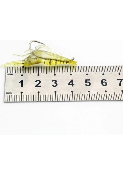 Parlak Hiçbir Kanca Tarzı Isca Yapay Yumuşak Karides Cazibesi Solucan Balıkçılık Yemi 1.3gcm Kanca Keskin Crankbait Lures Silikon Parladı Karides Yemi Pesca (Yurt Dışından) fırsatları