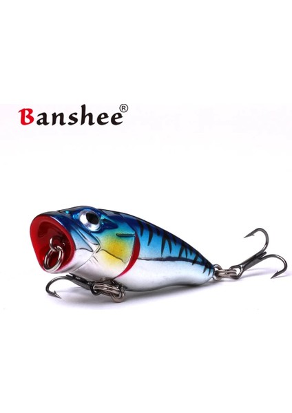 Tlg Shop CP-746591593063 Stili Banshee G Mini Popper Balıkçılık Cazibesi Sert Yem Yapay Poper Topwater Bas Alabalık Pike Balıkçılık Crankbait Krank Wobbler (Yurt Dışından)