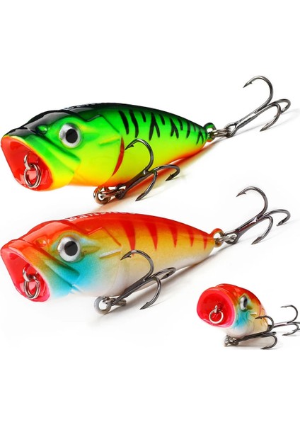 Tlg Shop CP-746591593063 Stili Banshee G Mini Popper Balıkçılık Cazibesi Sert Yem Yapay Poper Topwater Bas Alabalık Pike Balıkçılık Crankbait Krank Wobbler (Yurt Dışından)