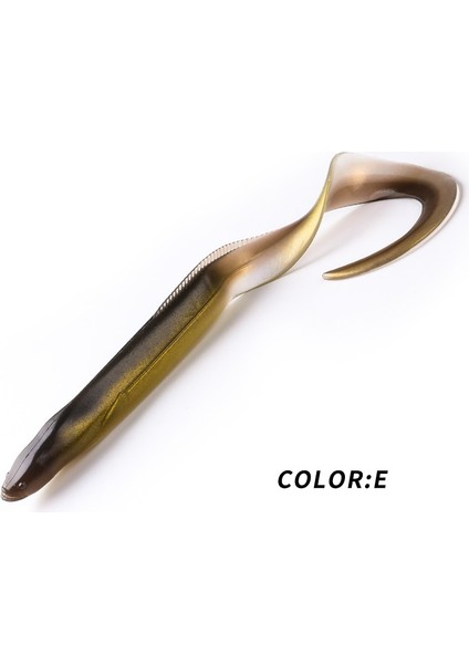 E Stili 150MM 5 Adet Bearkıng Yılan Balığı Yumuşak Yemler 20CM 15CM Yapay Yemler Balıkçılık Solucan Silikon Bas Pike Minnow Swimbait Jig Plastik Yemler (Yurt Dışından)